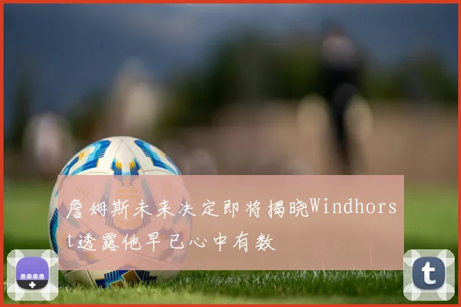 詹姆斯未来决定即将揭晓Windhorst透露他早已心中有数